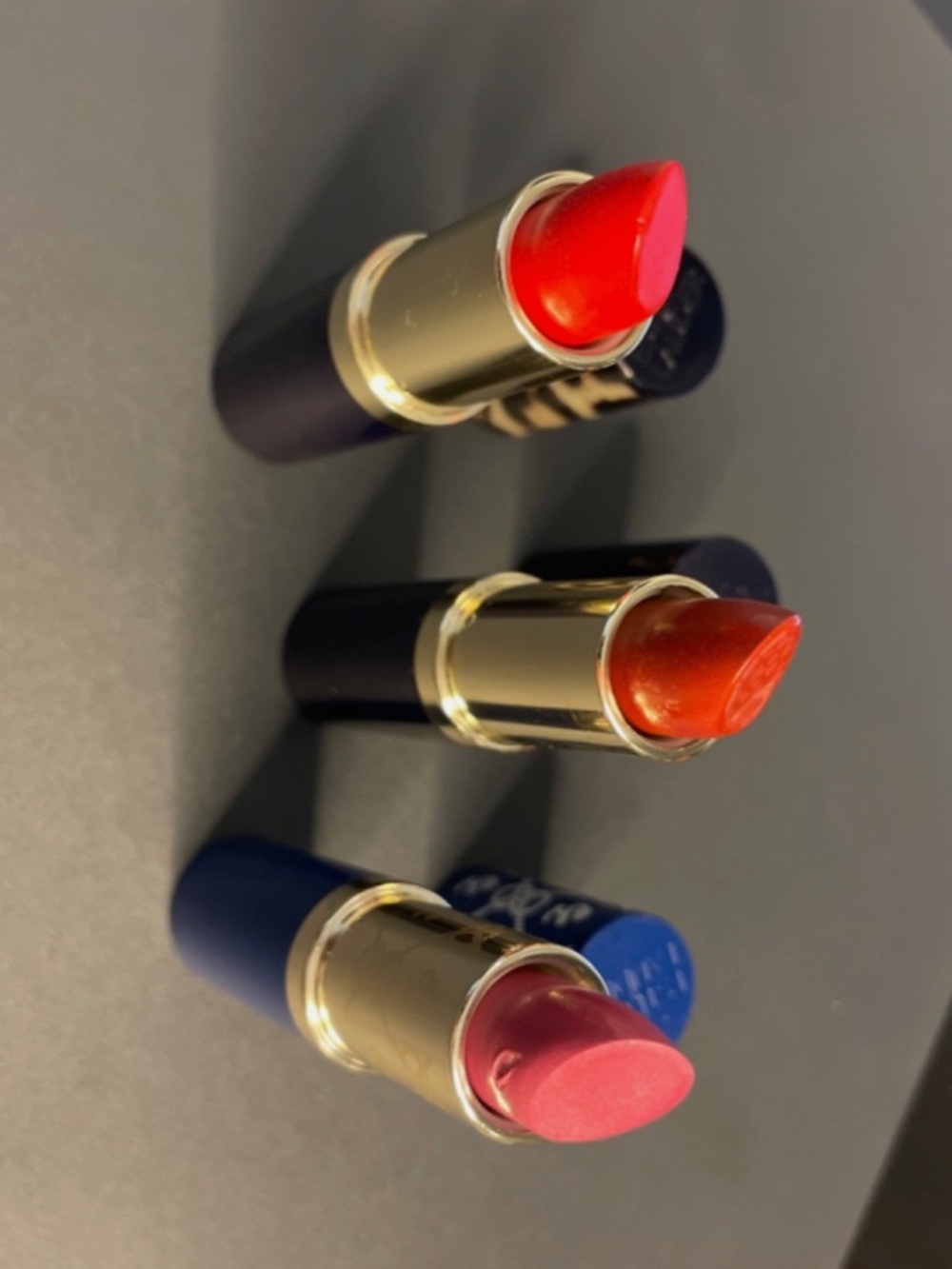 3 Pack Estée Lauder Pure Envy Color and Limited Edition Lipstick OPEN BOX